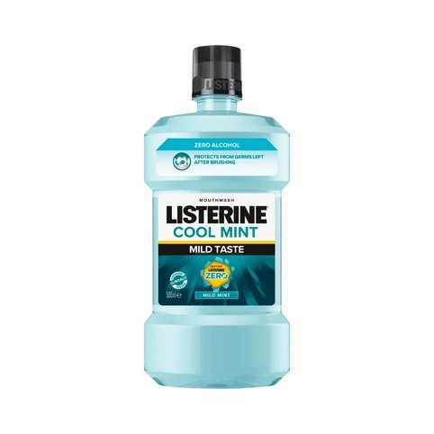 Listerine ZERO ústní voda 500ml | Kosmetické a dentální výrobky - Dentální hygiena - Ústní vody